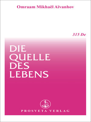 cover image of Die Quelle des Lebens